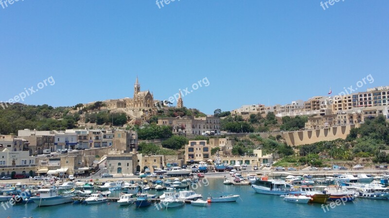 Gozo Island Port Malta Water