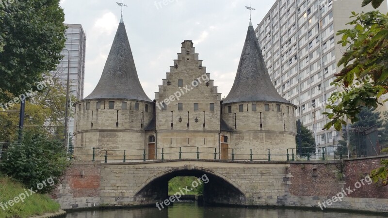 Ghent Riverside Gent Castle Belgium