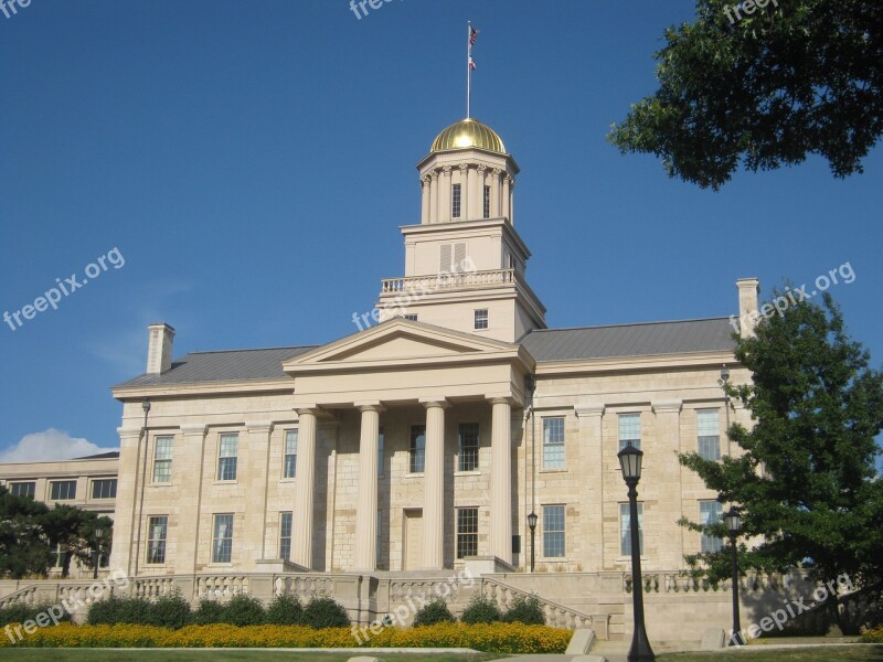 Iowa City Old Capitol Iowa Building Capitol