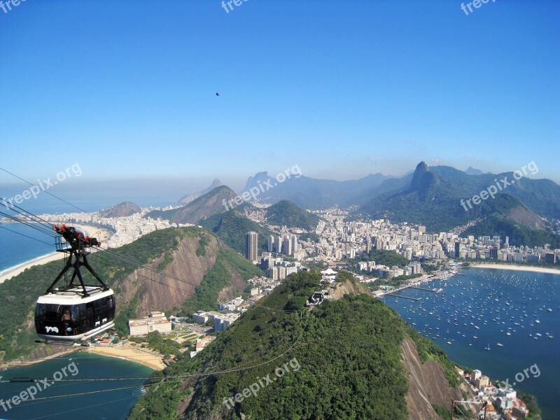 Rio View From Sugarloaf Stunning Corcovado Views Of Corcovado