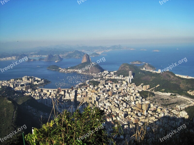 Rio De Janeiro Views Of The Corcovado Sugarloaf Botafogo Stunning