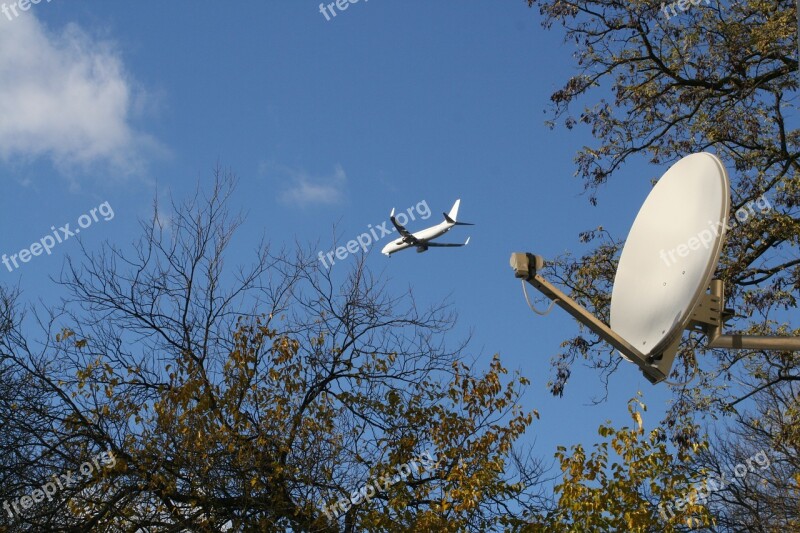 Aircraft Flying Sky Flyer Clouds