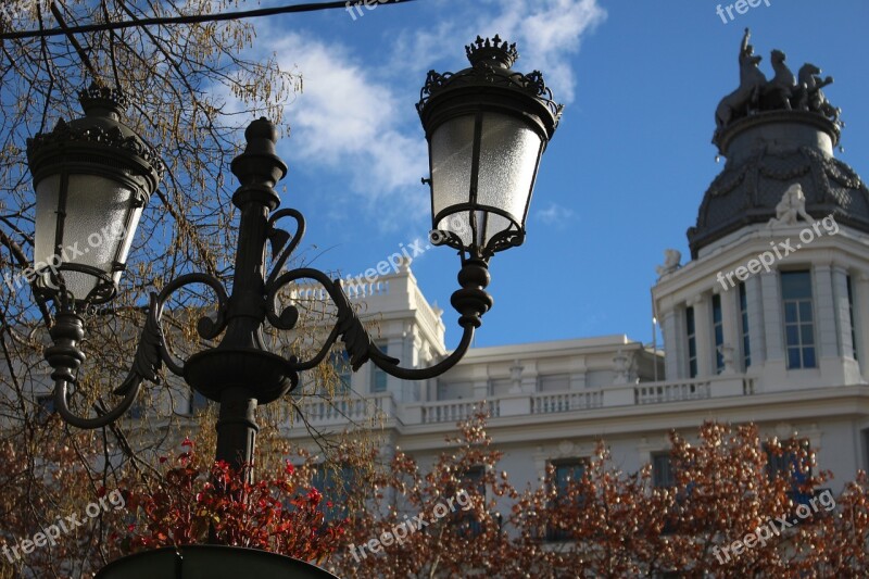 Madrid European Capital City Piazza Downtown