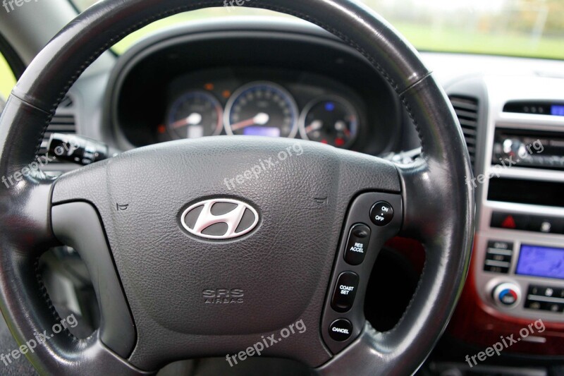 Hyundai Santa Fe Steering Wheel Auto The Dashboard