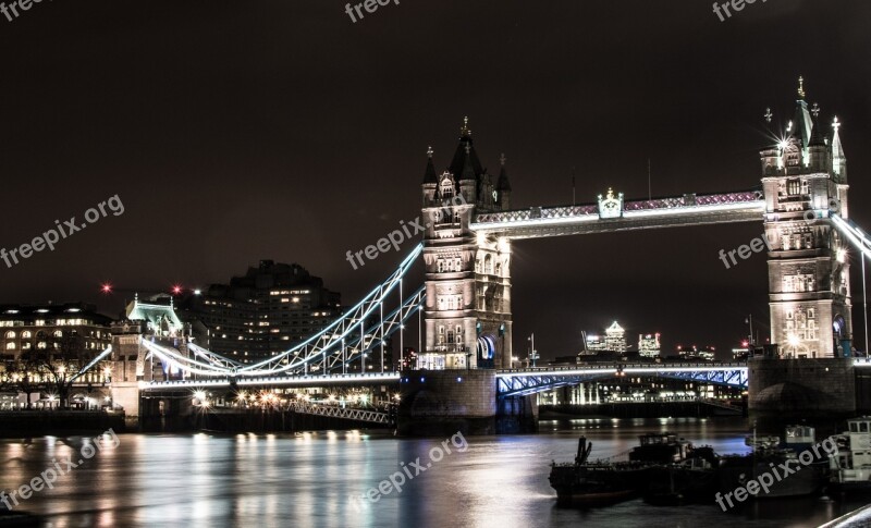 Tower Bridge London Thames River City