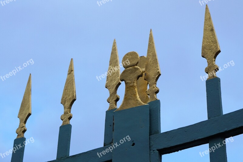 Fence Castle Wilhelmsthal Calden Pointed