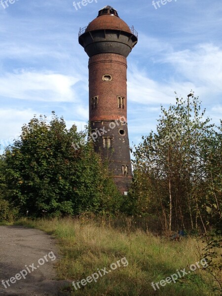 Water Tower Landscape Landmark Building Architecture