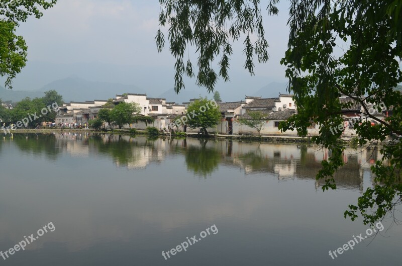 Huangshan Natural Views Hongcun Village Free Photos