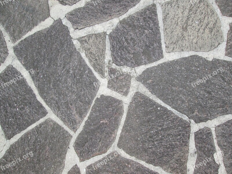 Stone Pavement Stone Tiles Grey Tile Floor