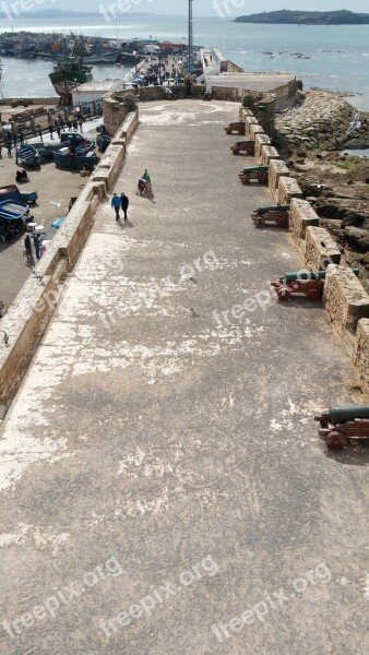 Essaouira Fishing Port Harbor Citadel