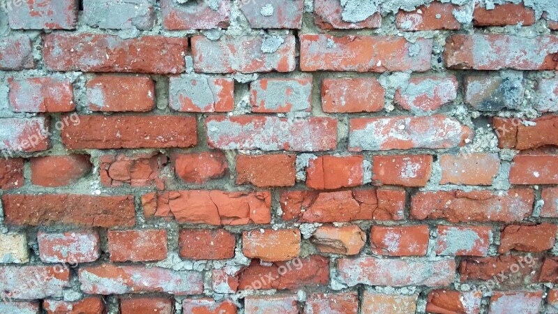 Bricks Wall Texture Structure The Brick Wall