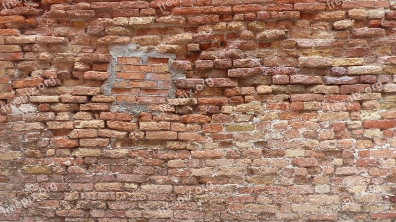 Wall Texture Background Stones Bricks