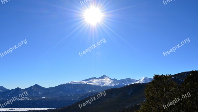 Mountains Rockies Landscape Rocky Mountains Range