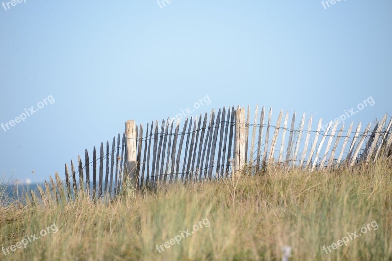 Closing Dune Protection Sea Sand