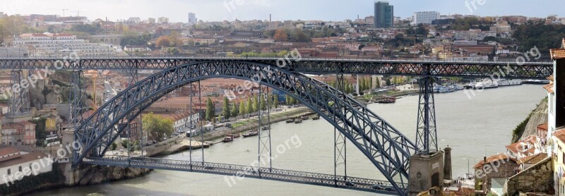 Porto Ponte Maria Pia Eiffel Gustave Eiffel Railway Bridge