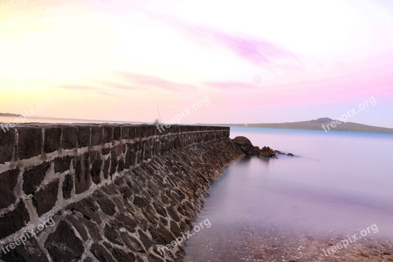 Auckland Mission Bay Dusk Free Photos