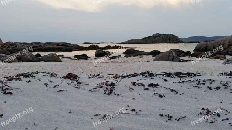 Beach Scotland Wand Nature Sea