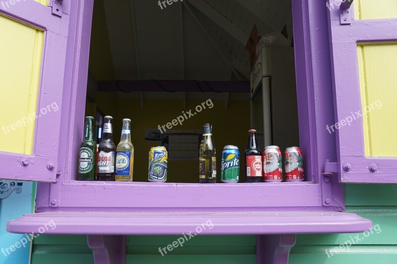 Bar Colorful British Virgin Island Coctail Drink