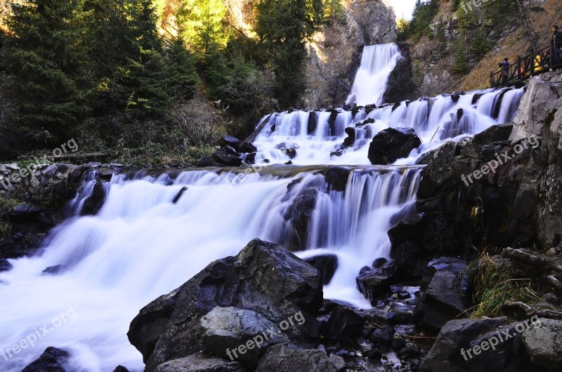 Falls Tianchi Scenic Spot Urumqi Free Photos