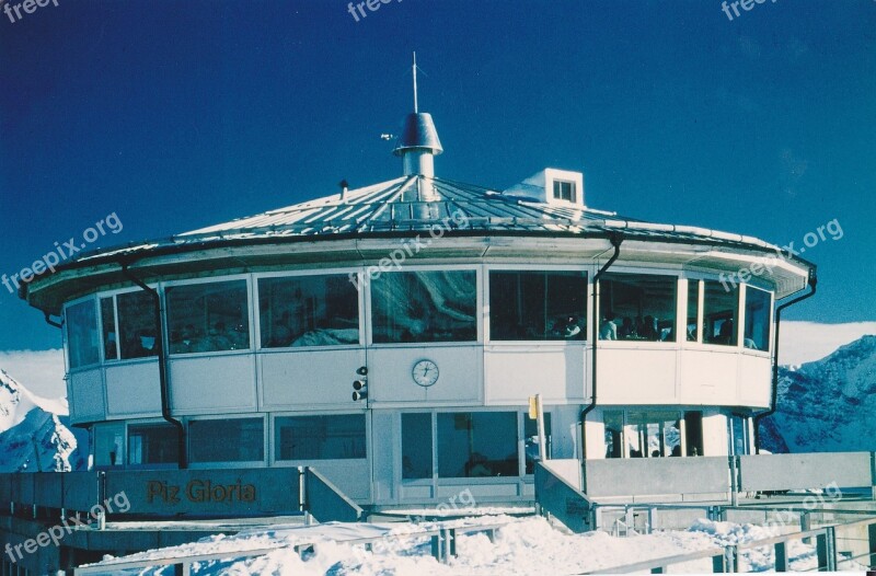 Revolving Restaurant Round Restaurant Building Alpine