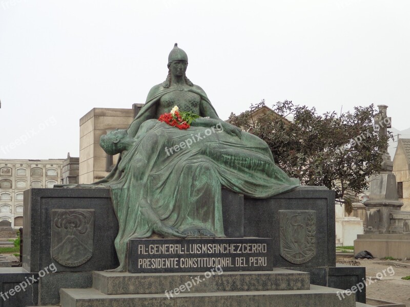 Cemetery Priest Statue Free Photos