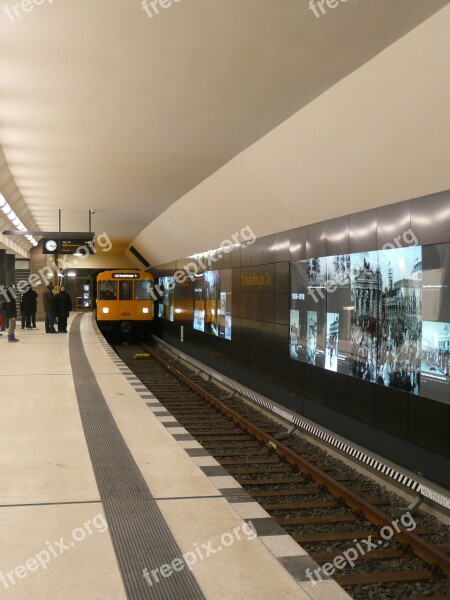 Berlin Metro Capital Big City Underground