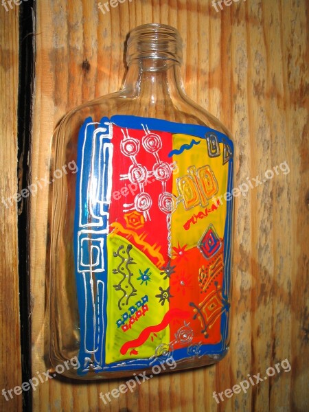 Small Business Bottle Painting Paint Handmade