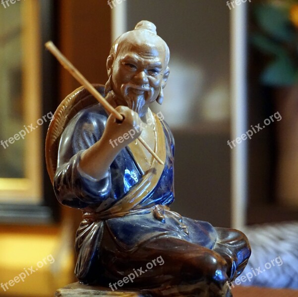 Eastern Figure Decoration Miniatures Attitude