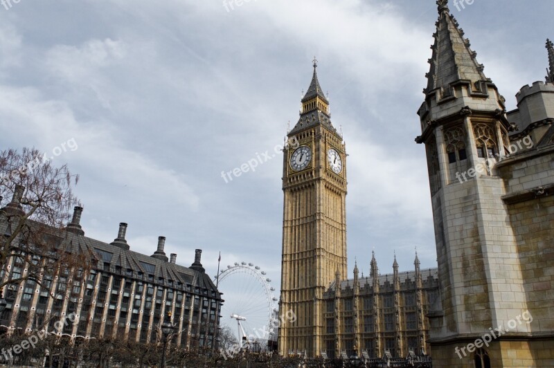 London Eye Big Ben Big Ben England