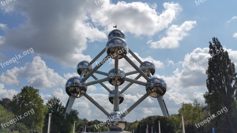 Belgium Brussels Atomium Free Photos