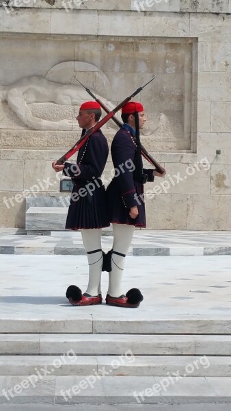 Athens Greece Ancient Solider Free Photos