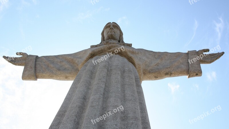 Lisbon Cristus Statue Monument Cristo Rei