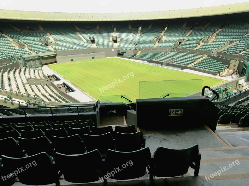 Wimbeldon London Tennis Center Court Stadium