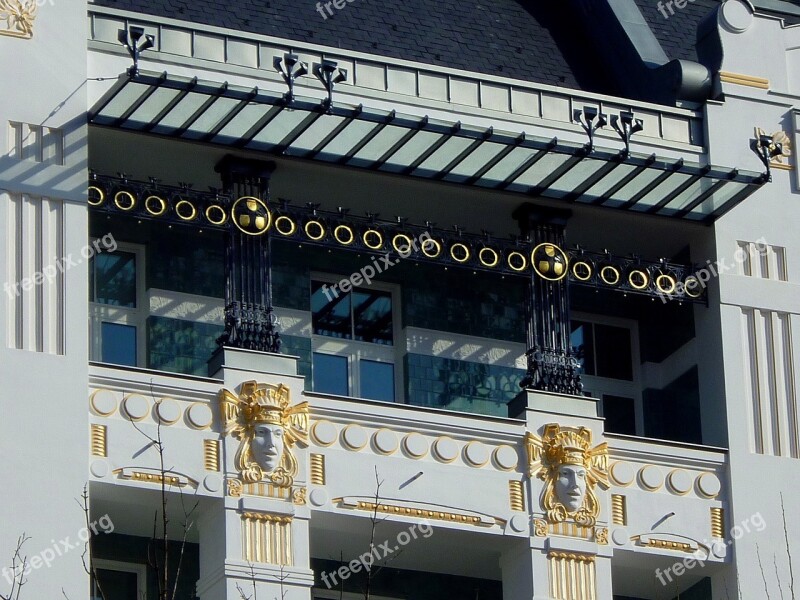 American Embassy Viennese Art Nouveau Style Freedom Square Budapest Hungary