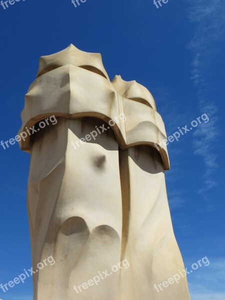 Barcelona Gaudi Spain Catalonia Building