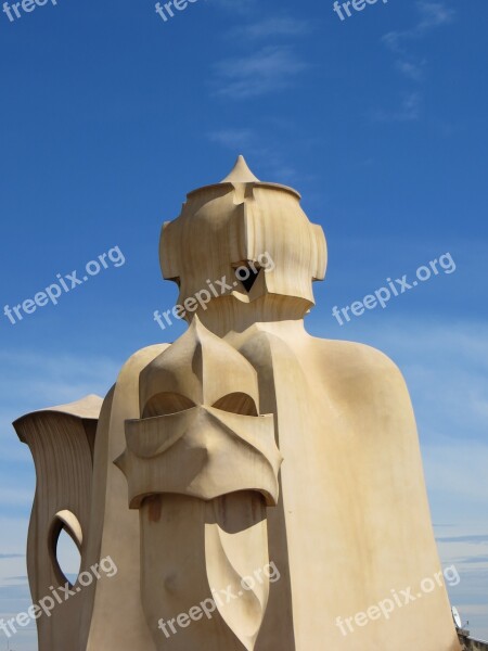 Barcelona Gaudi Spain Catalonia Building