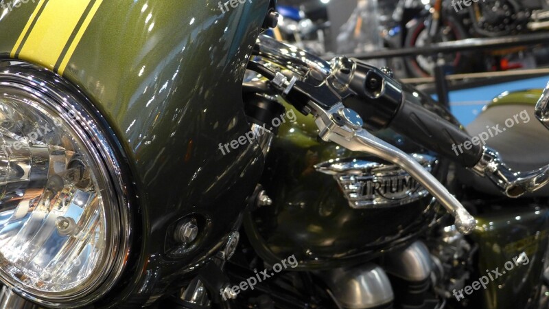 Motorcycle Triumph Motorbike Free Photos