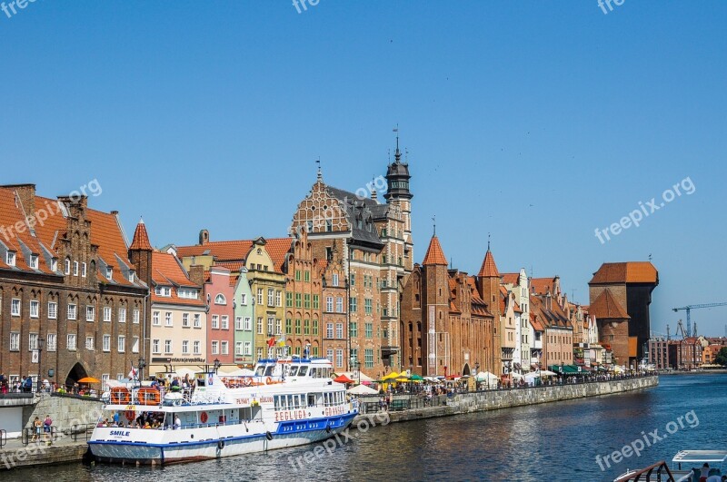 Gdańsk The Old Port Mołtawy Poland Free Photos