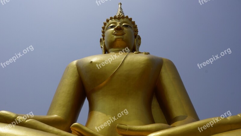 Wat Thep Nimitr Cliffs Sakon Nakhon Thailand Thailand Temple Measure