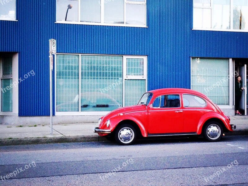 Beatles Vancouver Street Woman Car