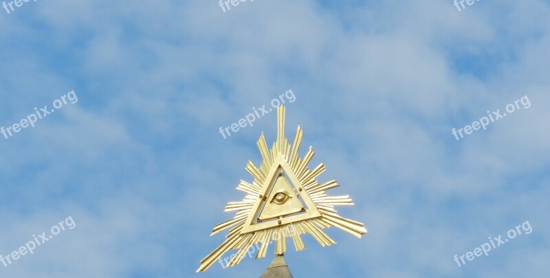 Triangle Trinity Faith Religion Eye