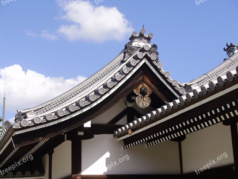 Kioto Imperial Palace Coverage Roof Free Photos