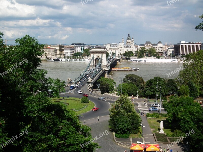 Chain Bridge Budapest Bridges Of Budapest Architecture Bridge Budapest