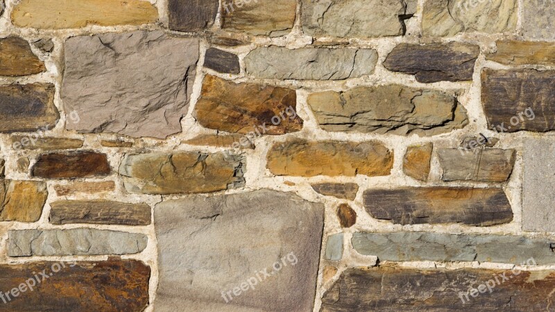 Wall Background Texture Masonry Brown