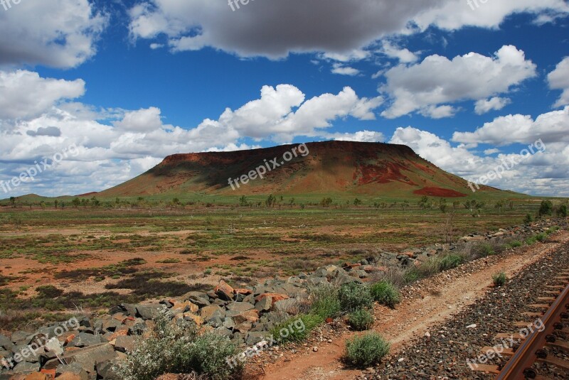 Karratha Australia Mountain Free Photos