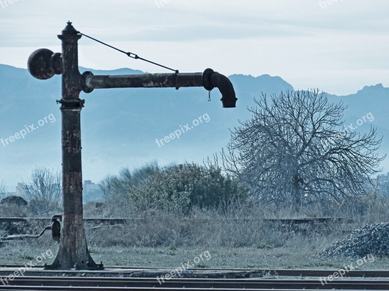 Aguada Train Steam Old Abandoned