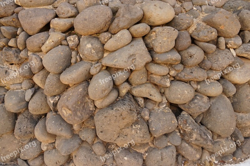 Stones Pebble Beach Stone Beach Close Up