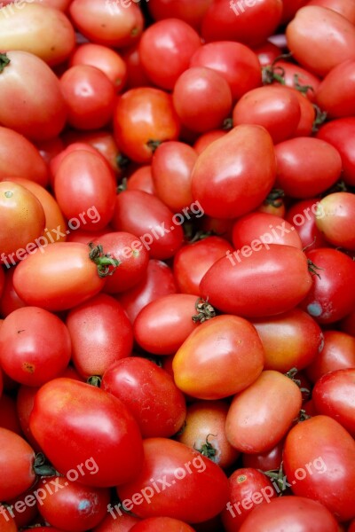 Fruits Vegetables Tomatoes Delicious Market