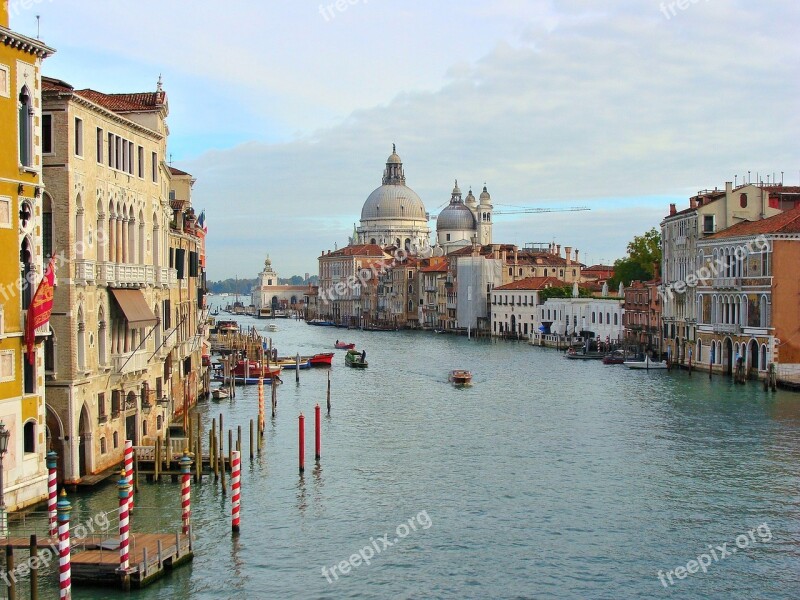 Venice Channel Façades Free Photos