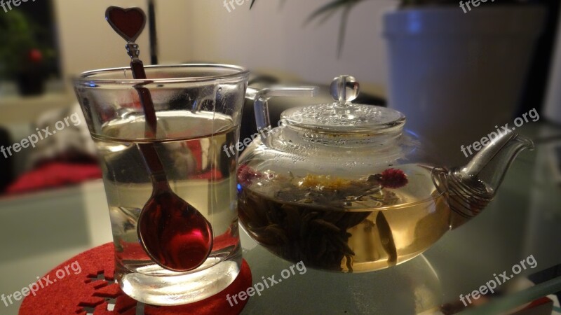 Teapot Tea Drink Herbal Healthy